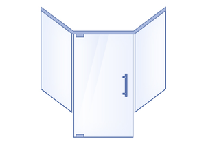 Neo-Angle Hinged Door with Double Buttress